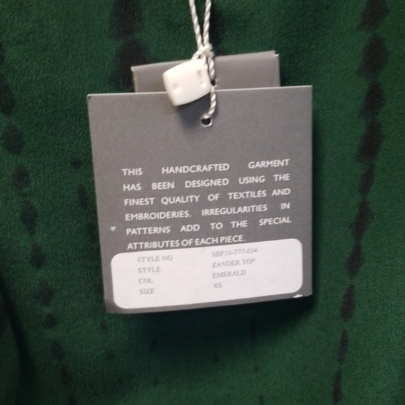 Sachin+babi blouse green - Picture 5 of 5